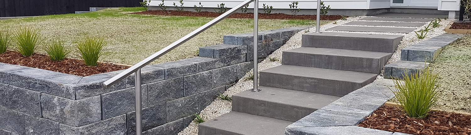 stainless steel handrails
