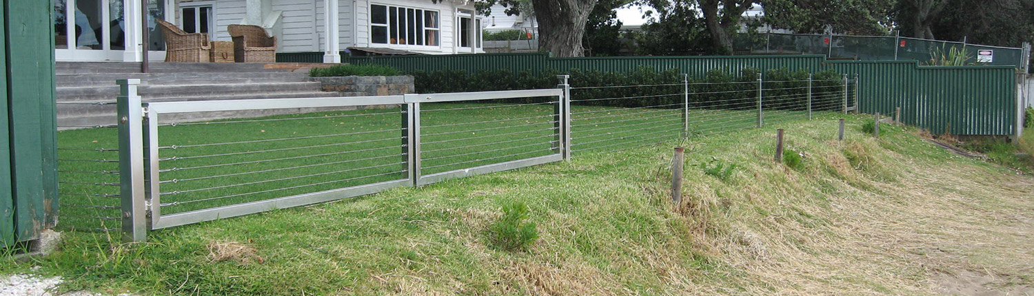 stainless steel gates & fences