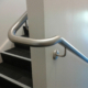 Image showing a continuous handrail constructed by Stainless Works
